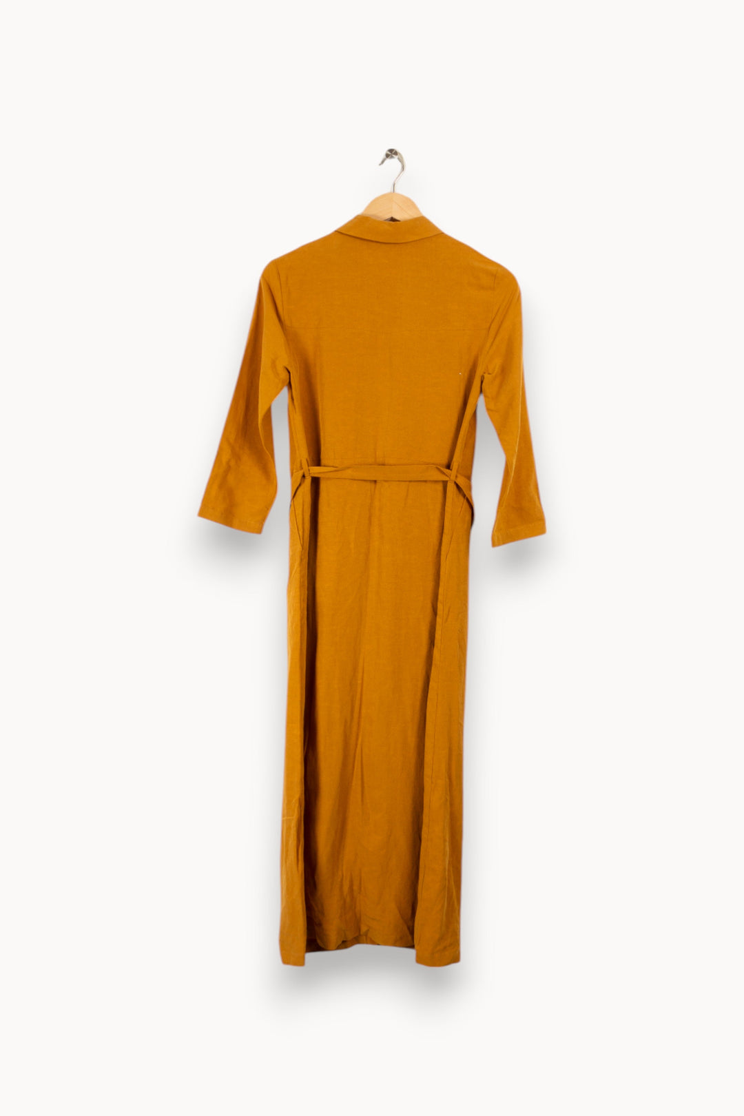 Robe chemise jaune - Taille XS/34
