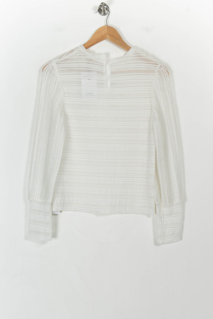 Blouse Blanche - Taille M/38 de la marque Vanessa Bruno | PARAD19309 - Vendu par Paradigme - Image 4