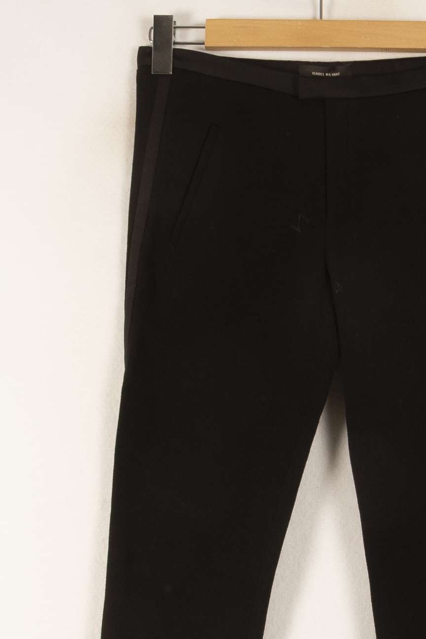 Pantalon Noir - Taille M/38 de la marque Isabel Marant | PARAD19317 - Vendu par Paradigme - Image 3