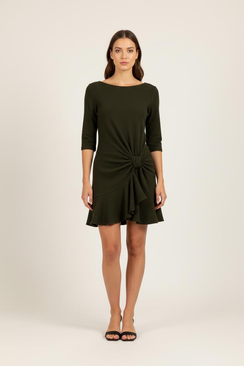 Robe courte vert foncé - Taille XS/34