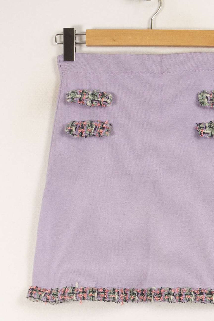 Jupe courte violette - Taille S/36
