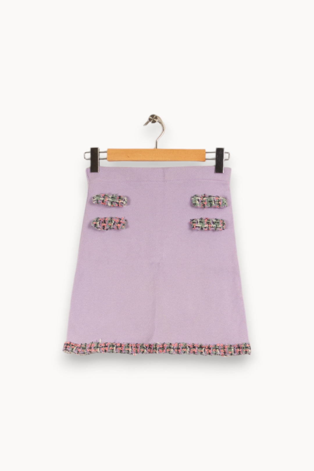 Jupe courte violette - Taille S/36