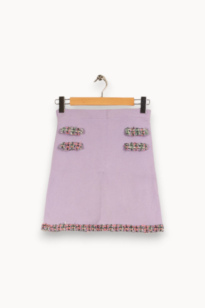 Jupe courte violette - Taille S/36