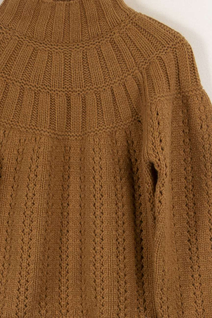 Pull marron - Taille S/36