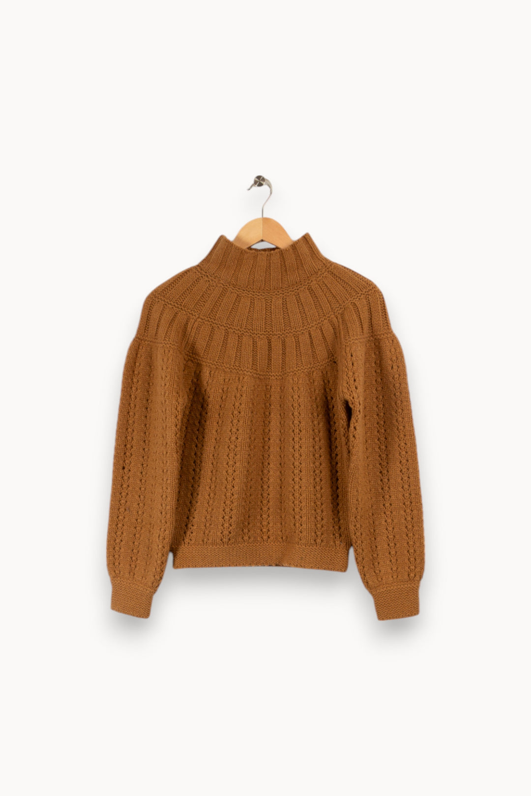 Pull marron - Taille S/36
