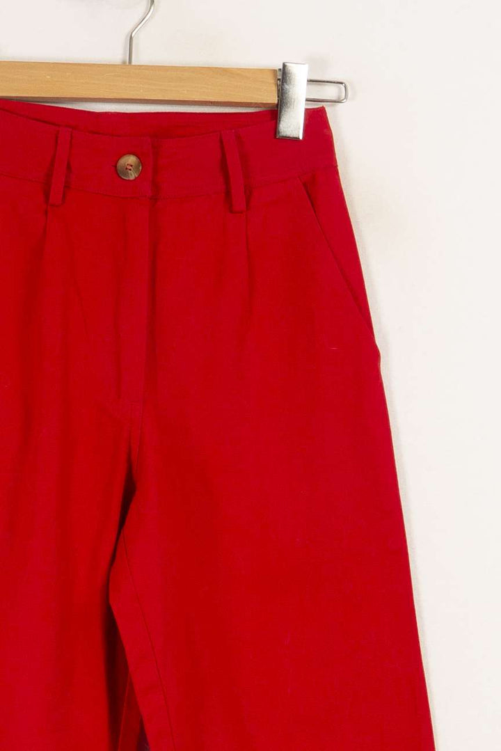 Jean rouge - Taille XS/34