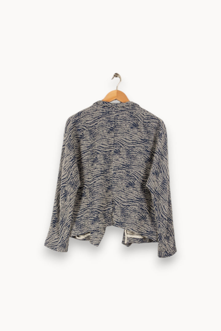 Veste bleue et blanche - Taille S/36