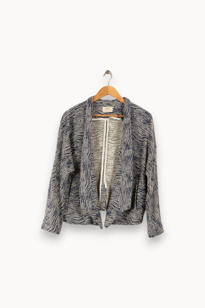 Veste bleue et blanche - Taille S/36