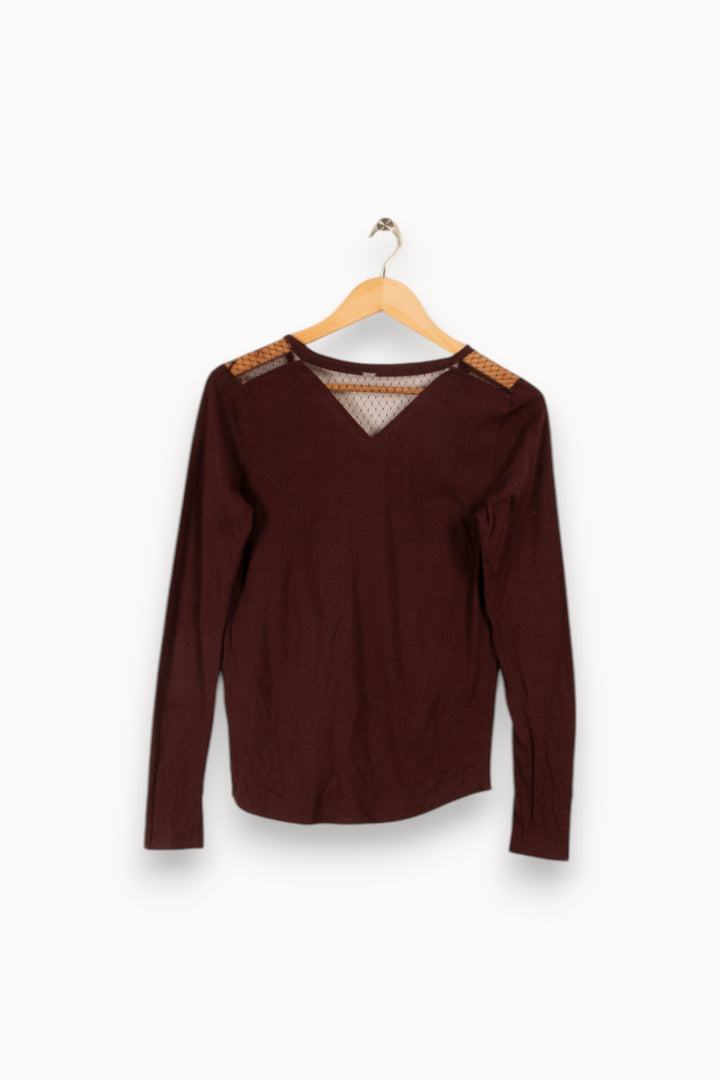 Top Bordeaux - Taille S/36