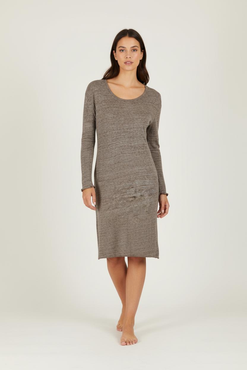 Robe-sweat en laine - Taille L/40