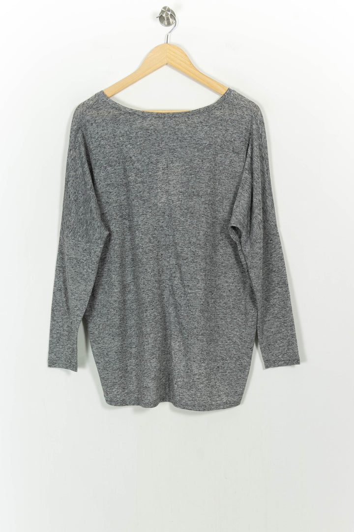 Tee-shirt Manches Longues Gris - Taille M/38 de la marque Karl Marc John | PARAD20078 - Vendu par Paradigme - Image 4