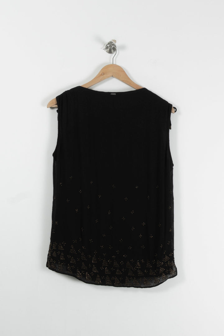 Débardeur Noir - Taille M/38 de la marque IKKS | PARAD20085 - Vendu par Paradigme - Image 4