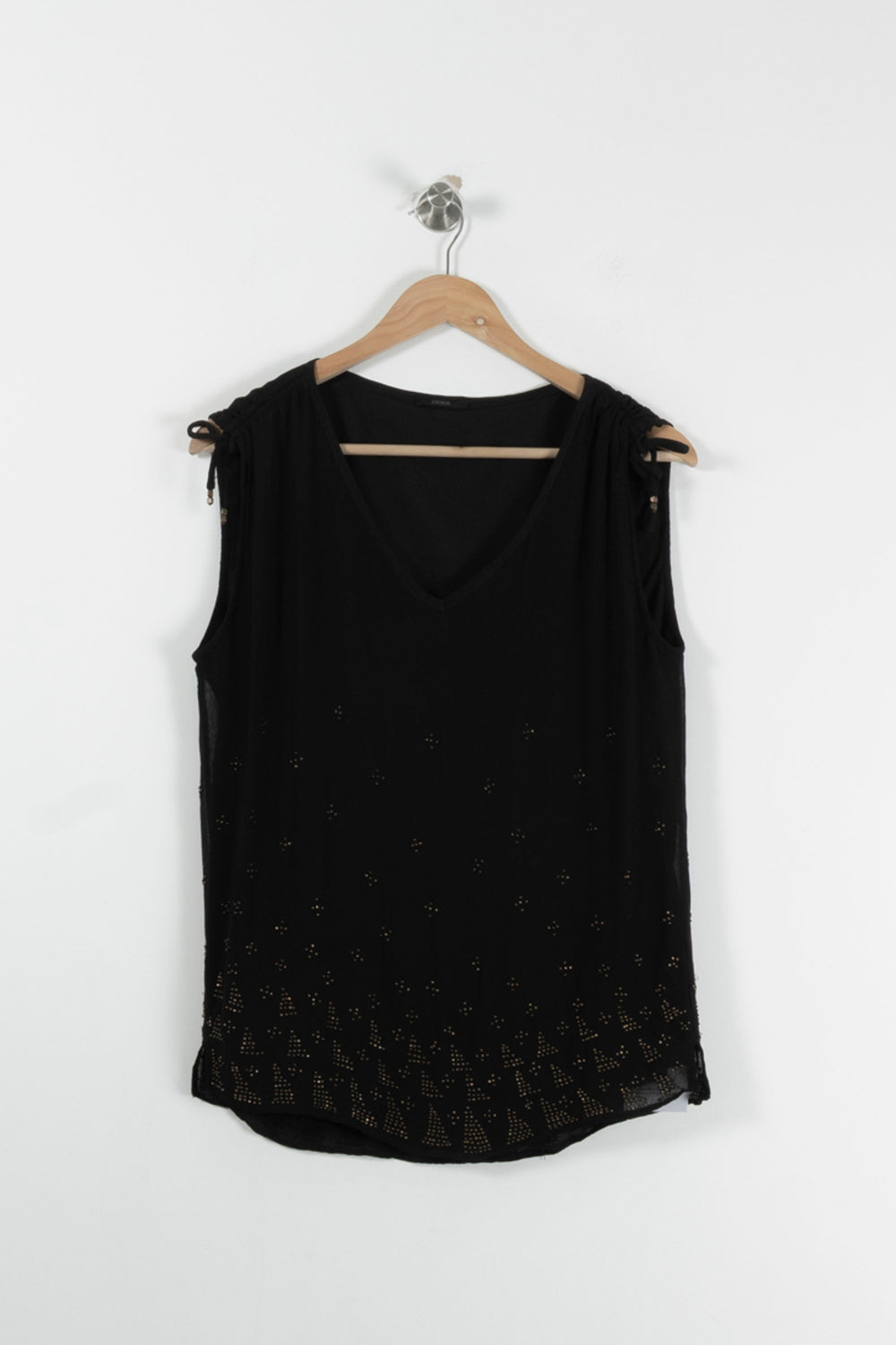 Débardeur Noir - Taille M/38 de la marque IKKS | PARAD20085 - Vendu par Paradigme - Image 2