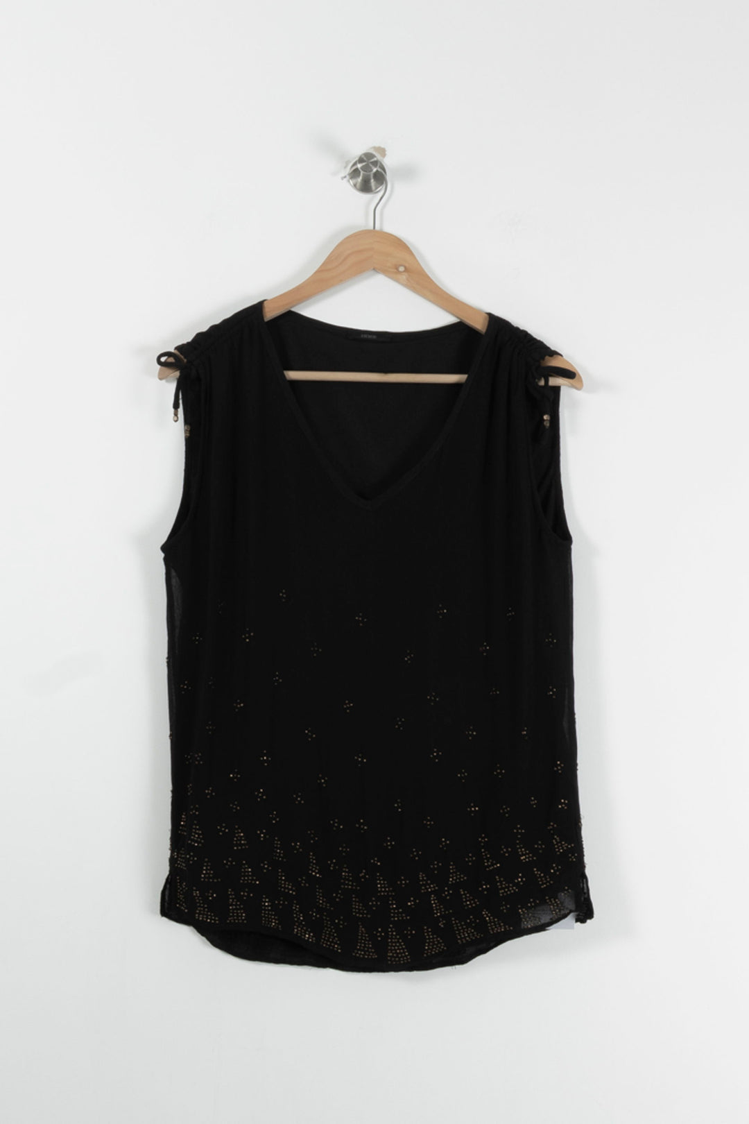 Débardeur Noir - Taille M/38 de la marque IKKS | PARAD20085 - Vendu par Paradigme - Image 2