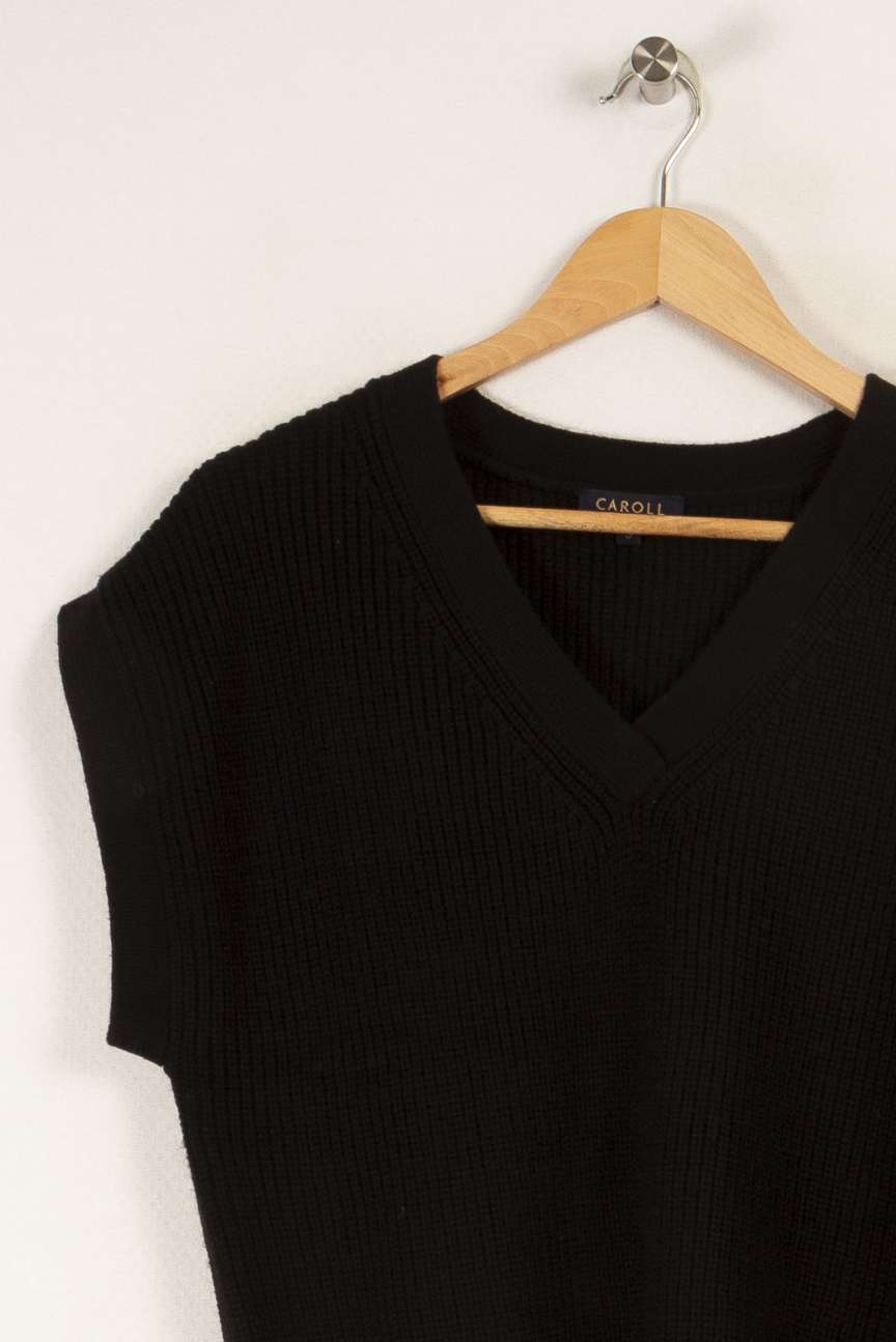 Pull en laine noir - Taille S/36