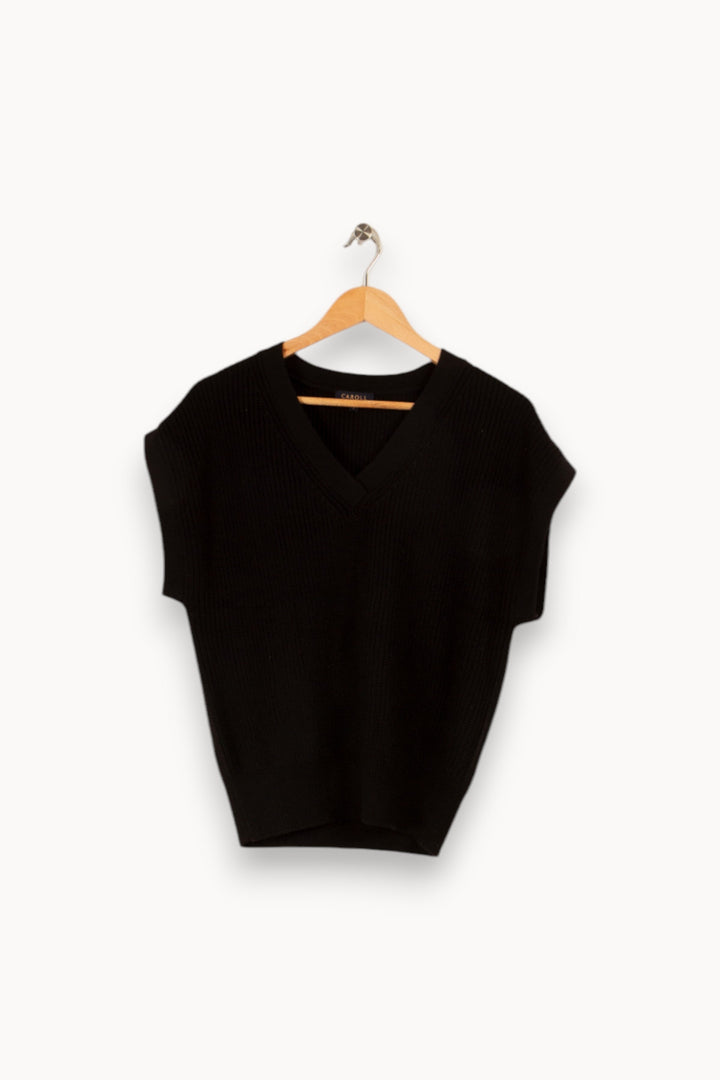 Pull en laine noir - Taille S/36