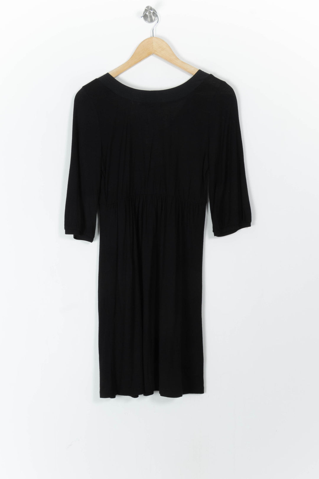 Robe Midi Noire - Taille S/36 de la marque Sandro | PARAD20134 - Vendu par Paradigme - Image 4