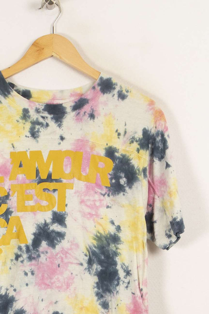 T-shirt multicolore - Taille S/36
