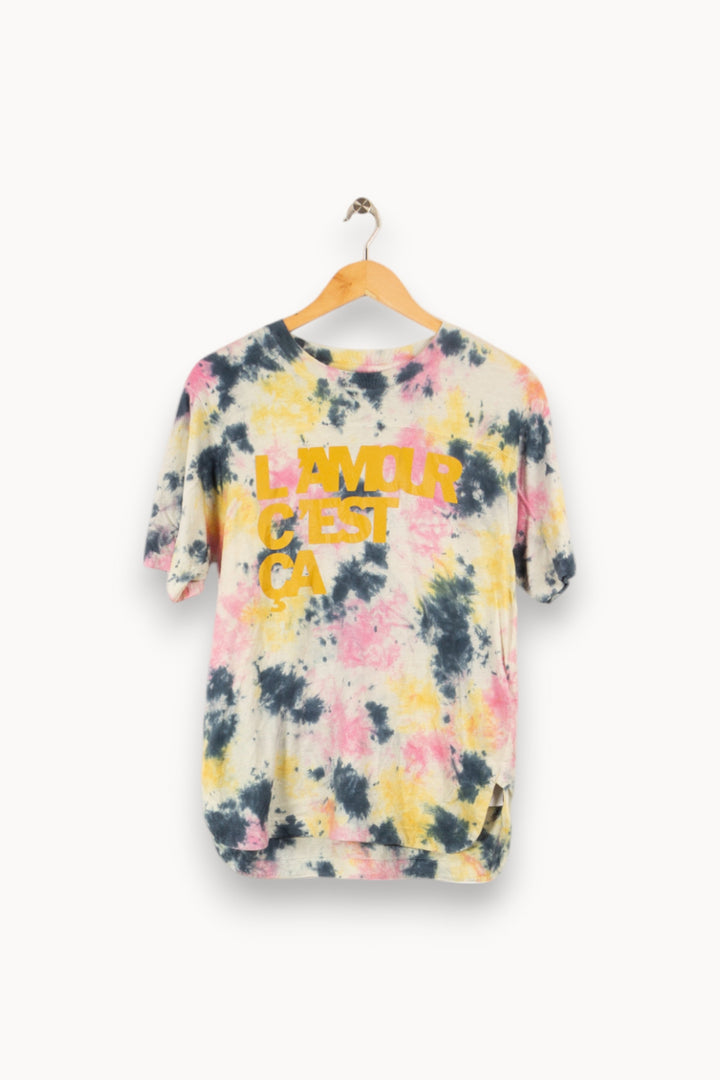 T-shirt multicolore - Taille S/36