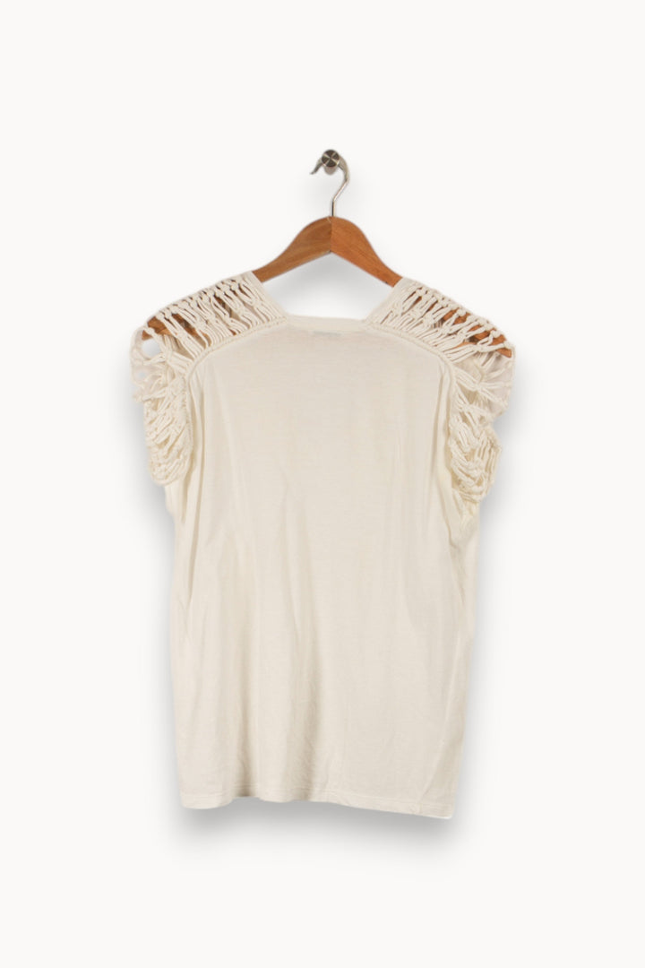 T-shirt blanc - Taille XS/34