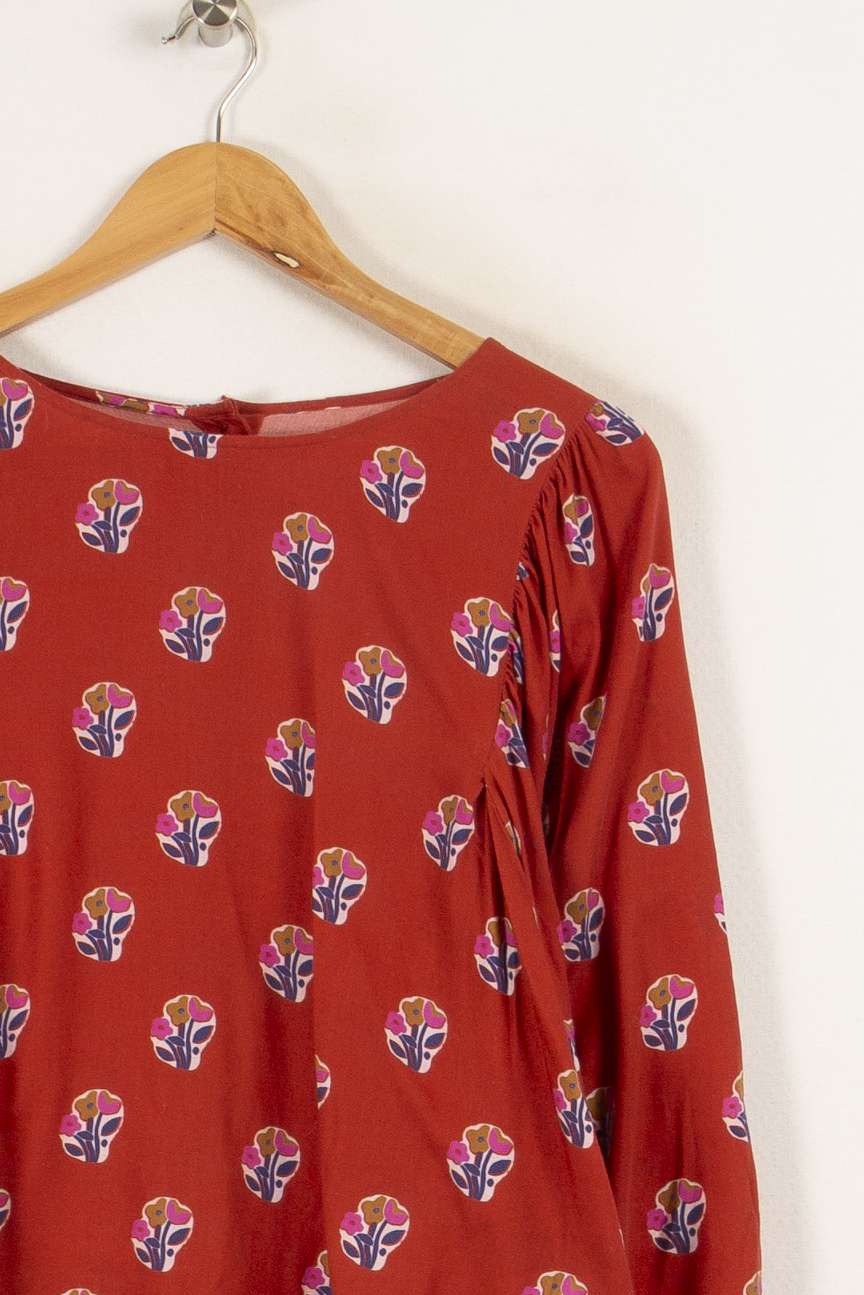Blouse bordeaux - Taille M/38