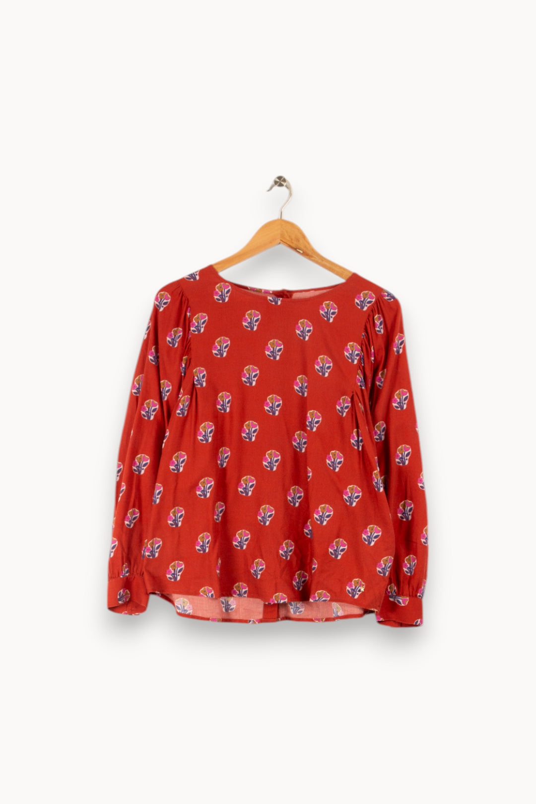 Blouse bordeaux - Taille M/38