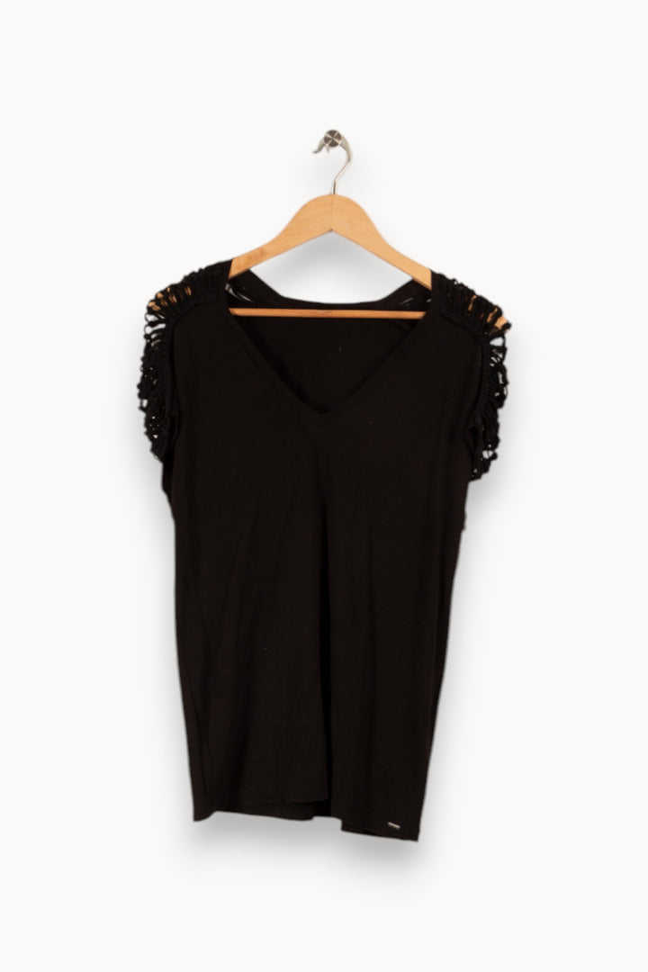 T-shirt noir - Taille XS/34