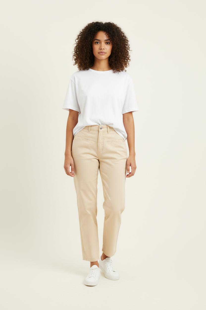 Jean Beige - Taille L/40 de la marque Sandro | PARAD20179 - Vendu par Paradigme - Image 1