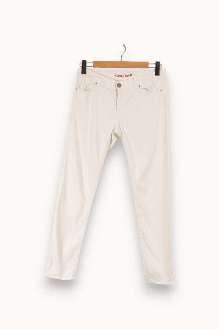 Pantalon blanc - Taille L/40