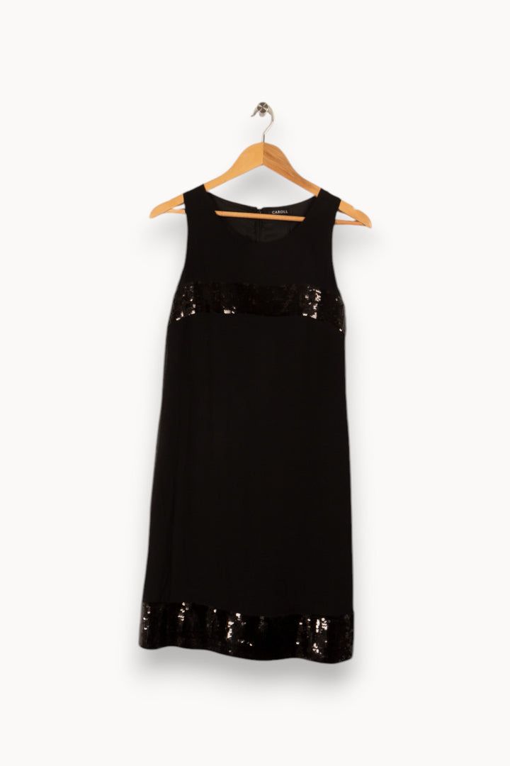 Robe en soie noire - Taille S/36