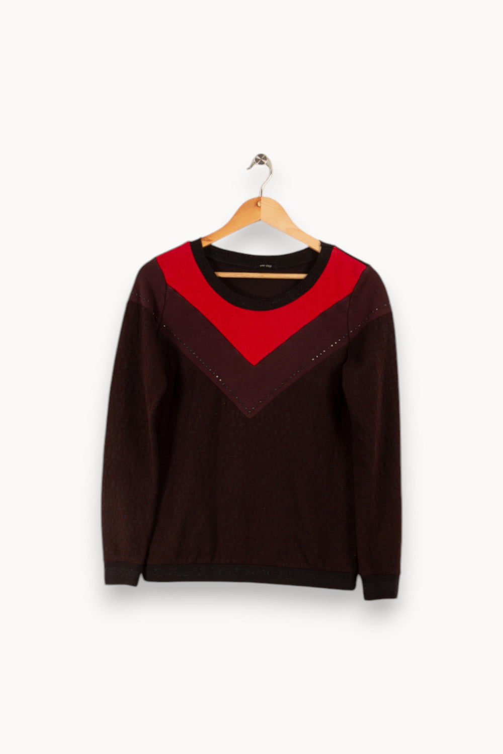 Sweat bordeaux - Taille S/36