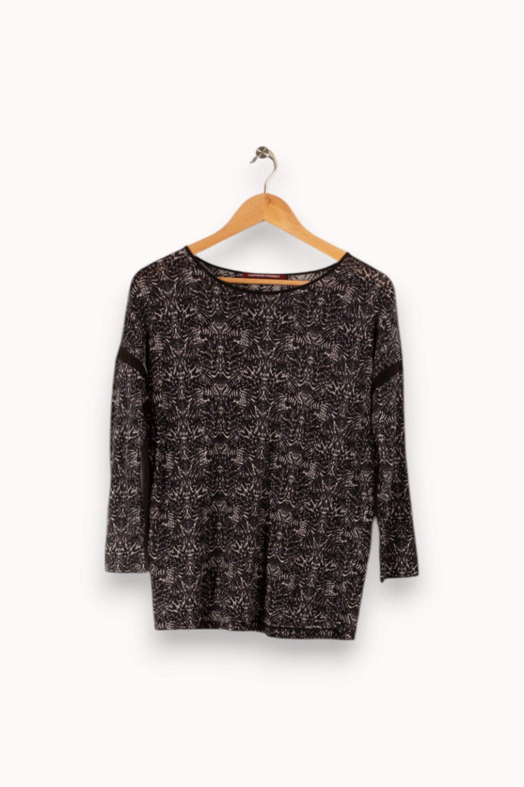 T-shirt manches longues gris - Taille S/36