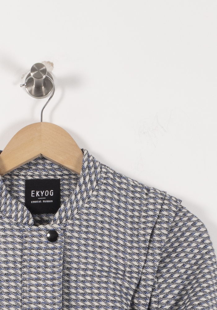 Veste Bleu et Gris - Taille S/36 de la marque Ekyog | PARAD20307 - Vendu par Paradigme - Image 3
