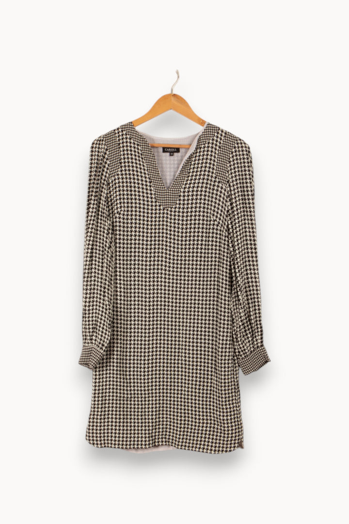 Robe noire et blanche - Taille L/40