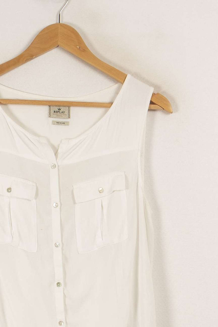Top blanc - Taille M/38