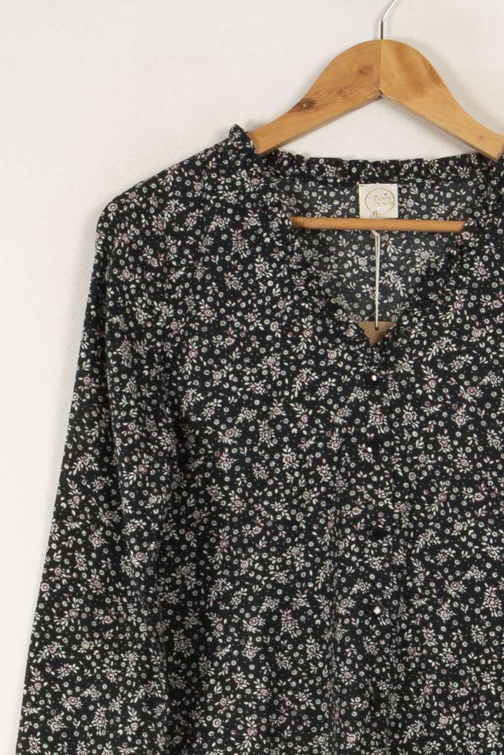 Chemise verte à motifs - Taille XS/34