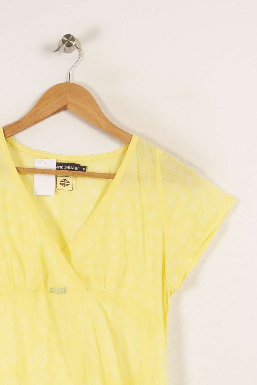 Robe courte jaune - Taille S/36