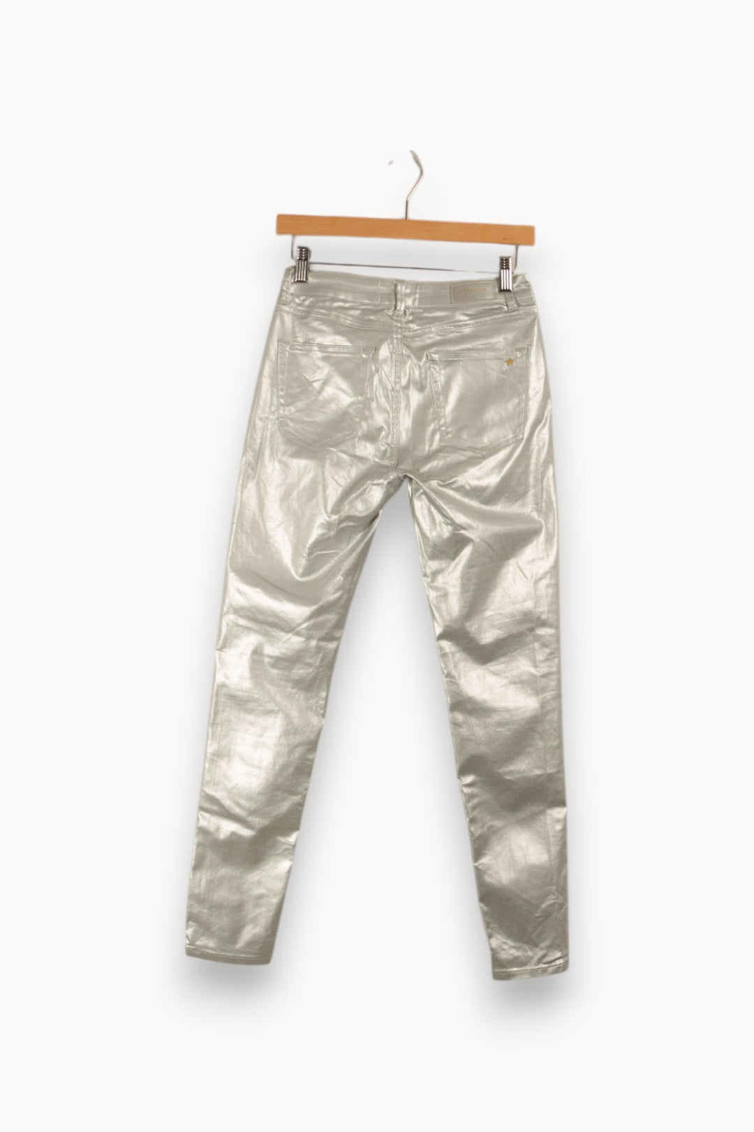 Pantalon gris argenté - Taille M/38
