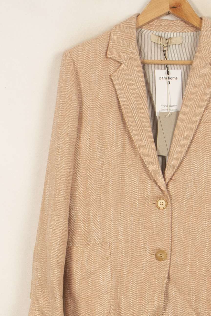Blazer Rose - Taille XL/42 de la marque Vanessa Bruno | PARAD20427 - Vendu par Paradigme - Image 3