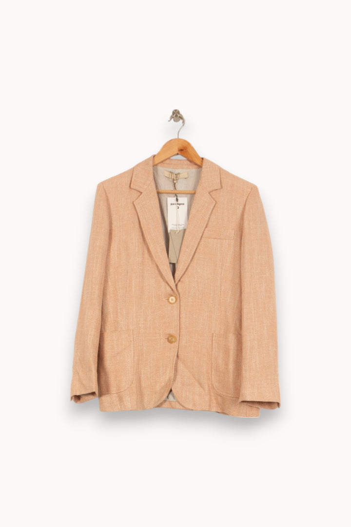 Blazer Rose - Taille XL/42 de la marque Vanessa Bruno | PARAD20427 - Vendu par Paradigme - Image 2