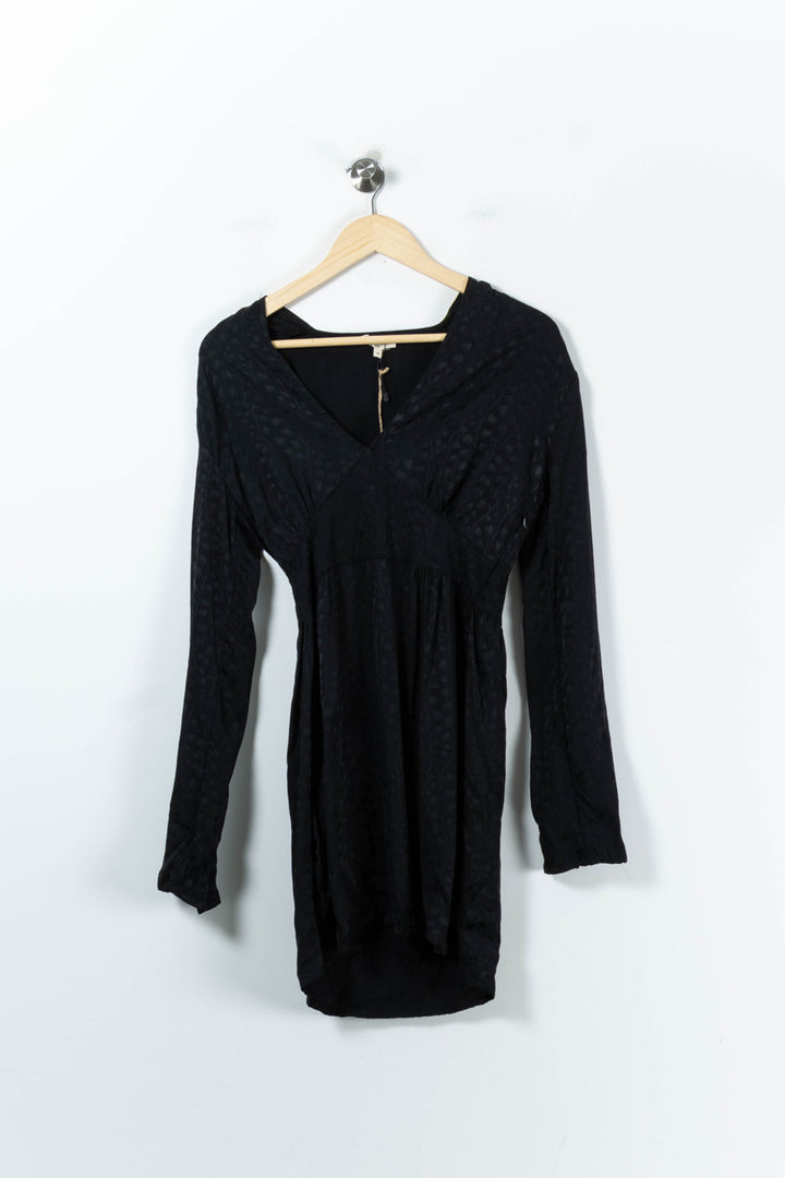 Robe Courte Noire - Taille S/36 de la marque Bizance | PARAD20436 - Vendu par Paradigme - Image 2