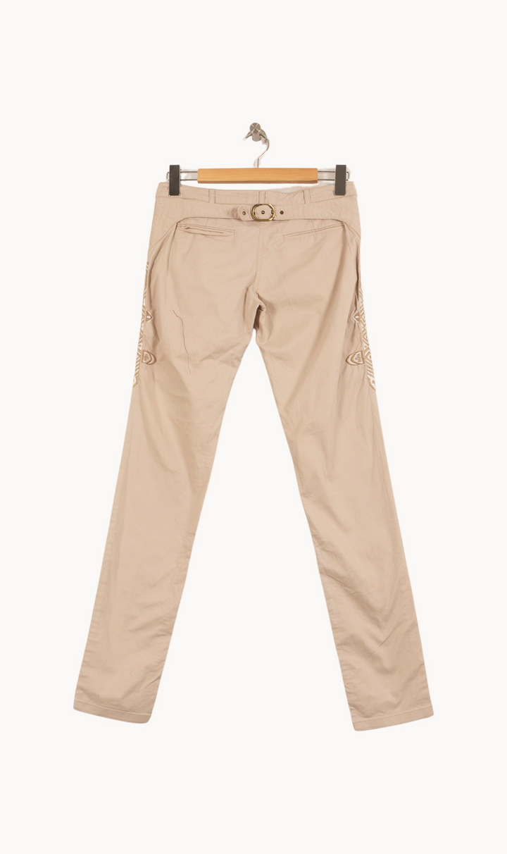 Pantalon Beige - Taille M/38 de la marque Valentine Gauthier | PARAD20438 - Vendu par Paradigme - Image 4