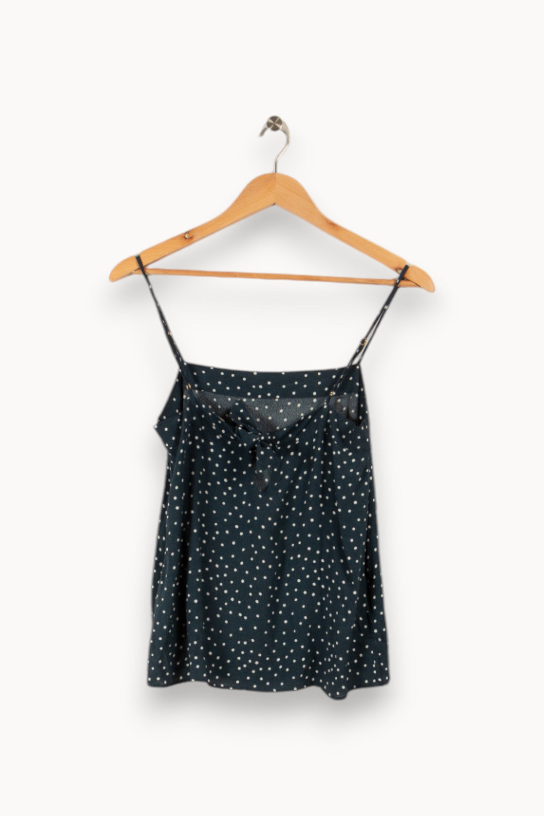 Top vert à pois - Taille XS/34