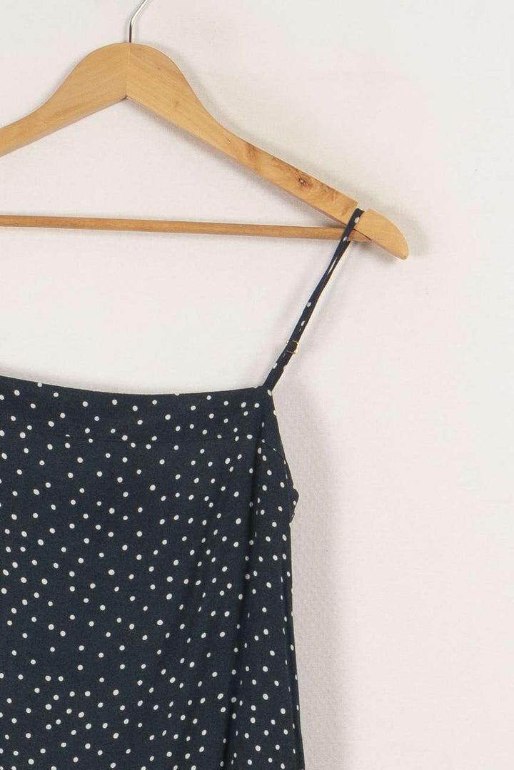 Top vert à pois - Taille XS/34