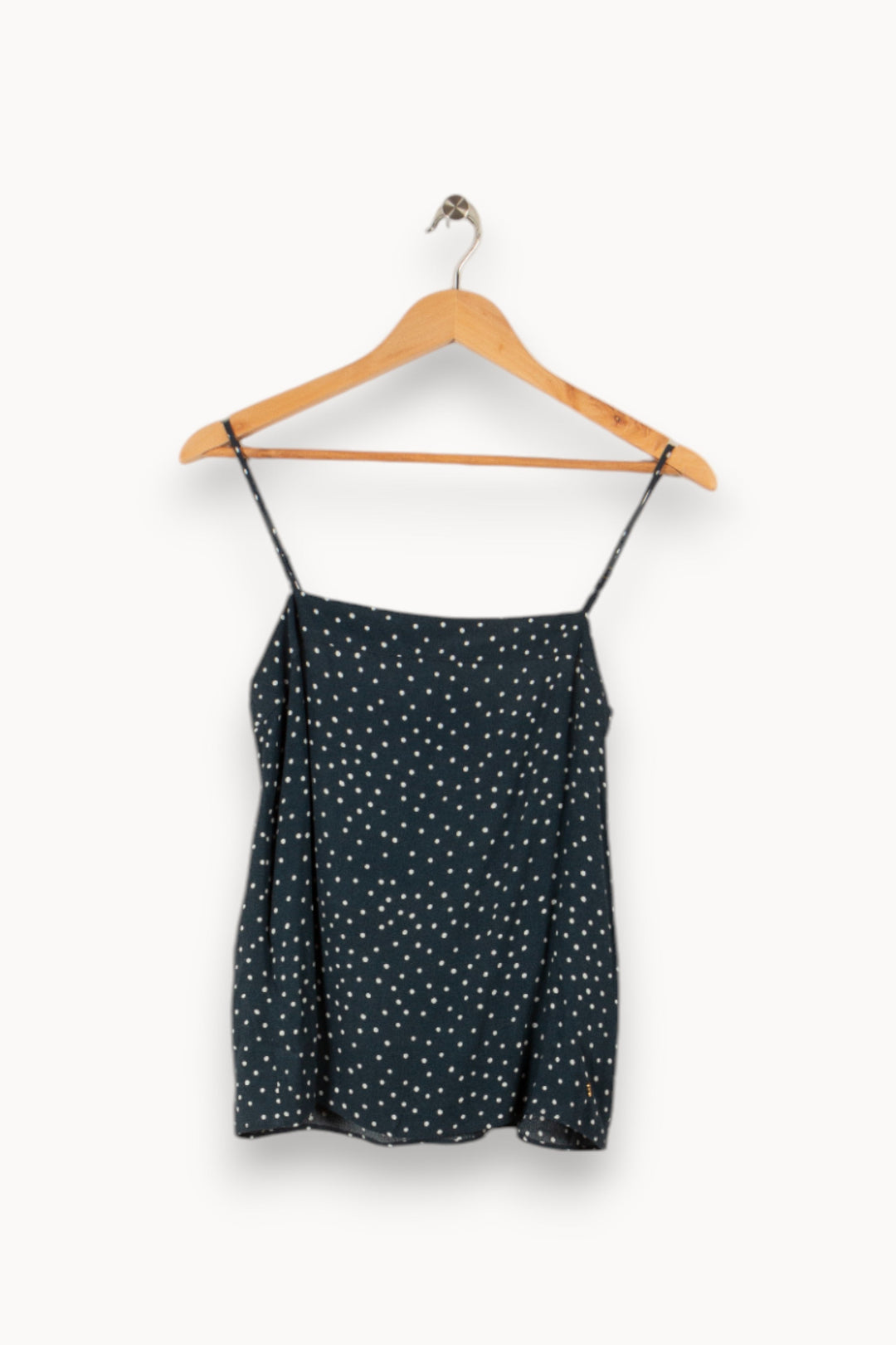 Top vert à pois - Taille XS/34