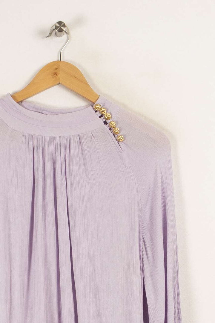 Blouse violette - Taille L/40