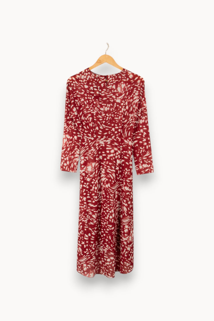 Robe longue bordeaux - Taille S/36