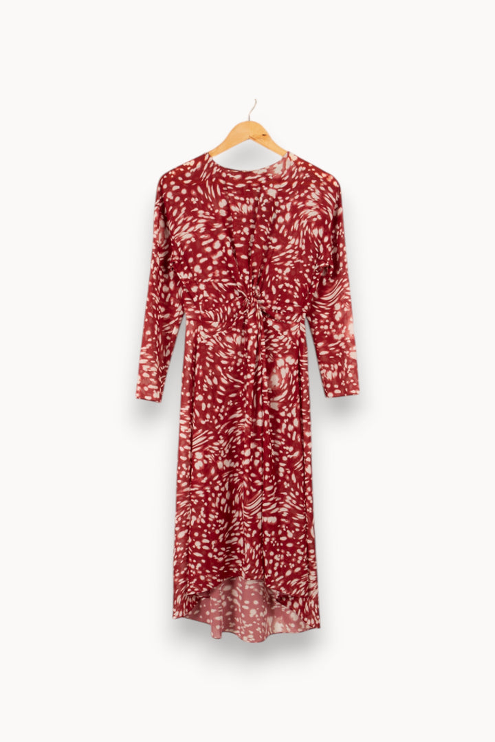 Robe longue bordeaux - Taille S/36
