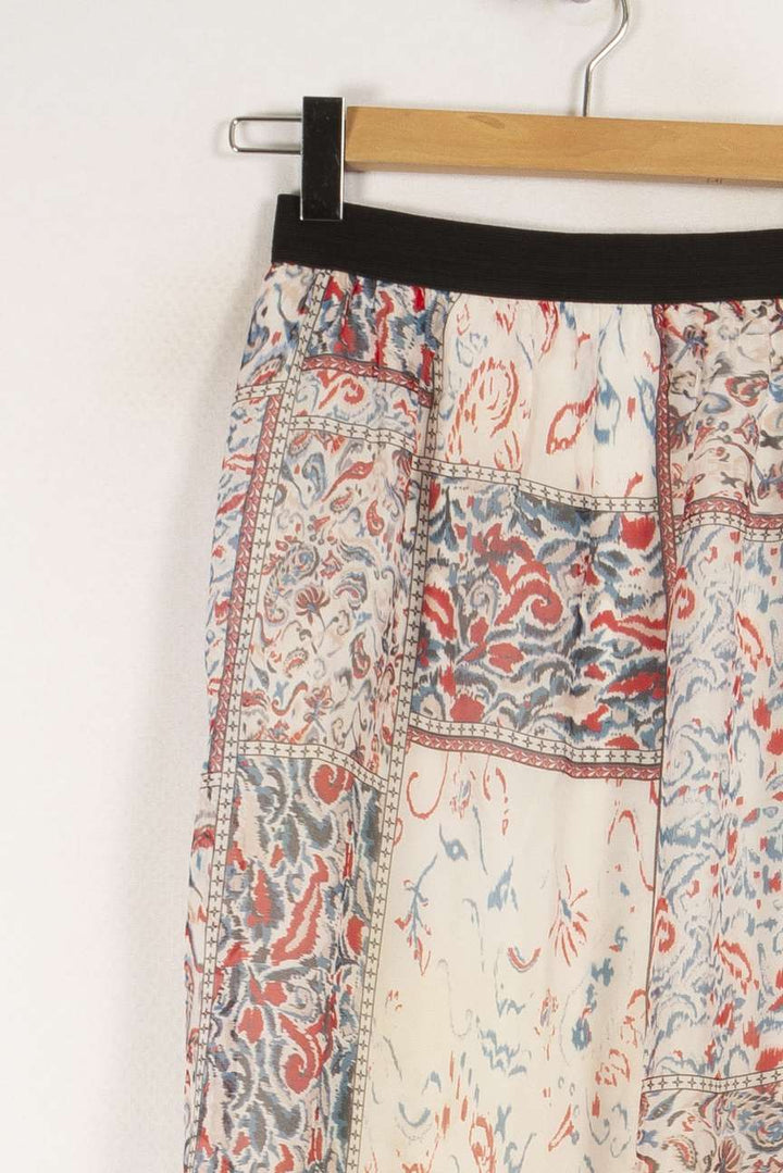 Jupe longue multicolore - Taille S/36