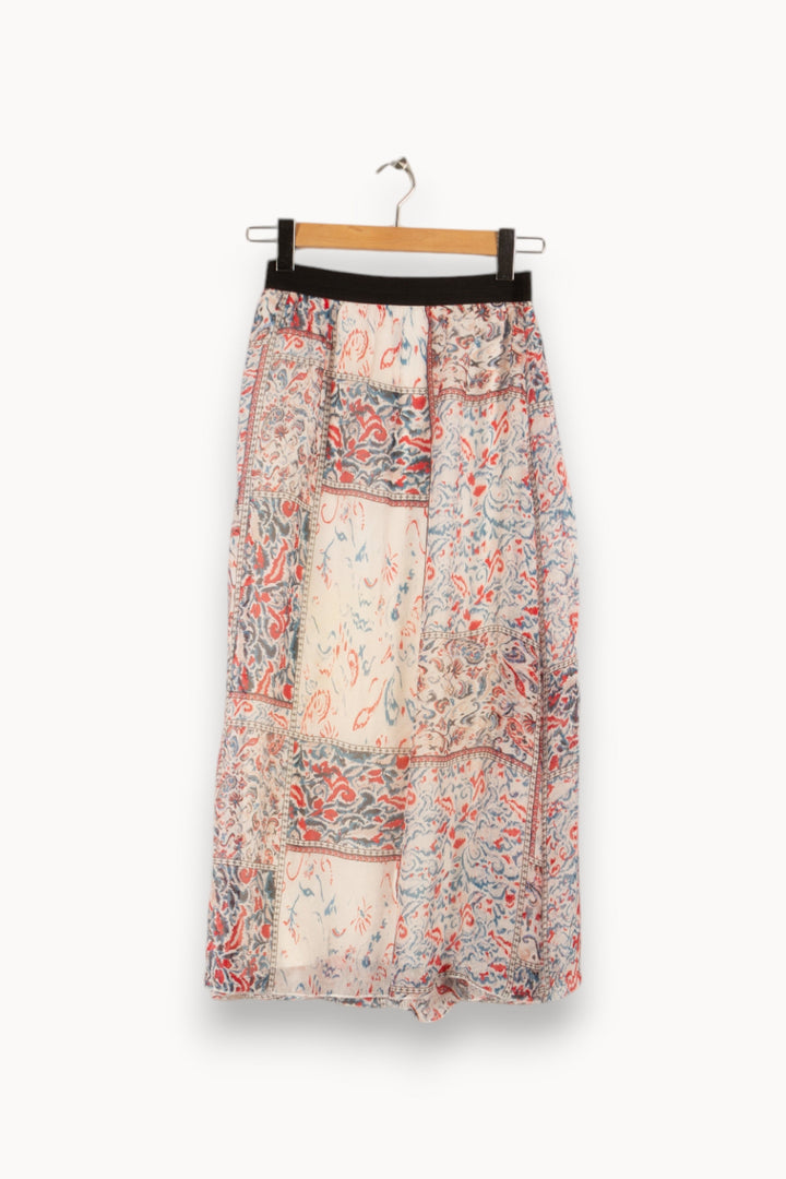 Jupe longue multicolore - Taille S/36